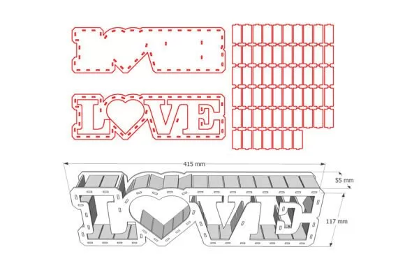 💖 Caja LOVE - Especial para San Valentín 💖 - Imagen 2