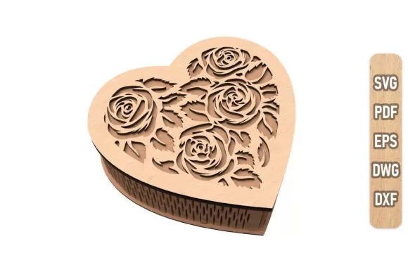 🌹 Valentine Rose Heart Box - Un Detalle Único para el Día de San Valentín 💝