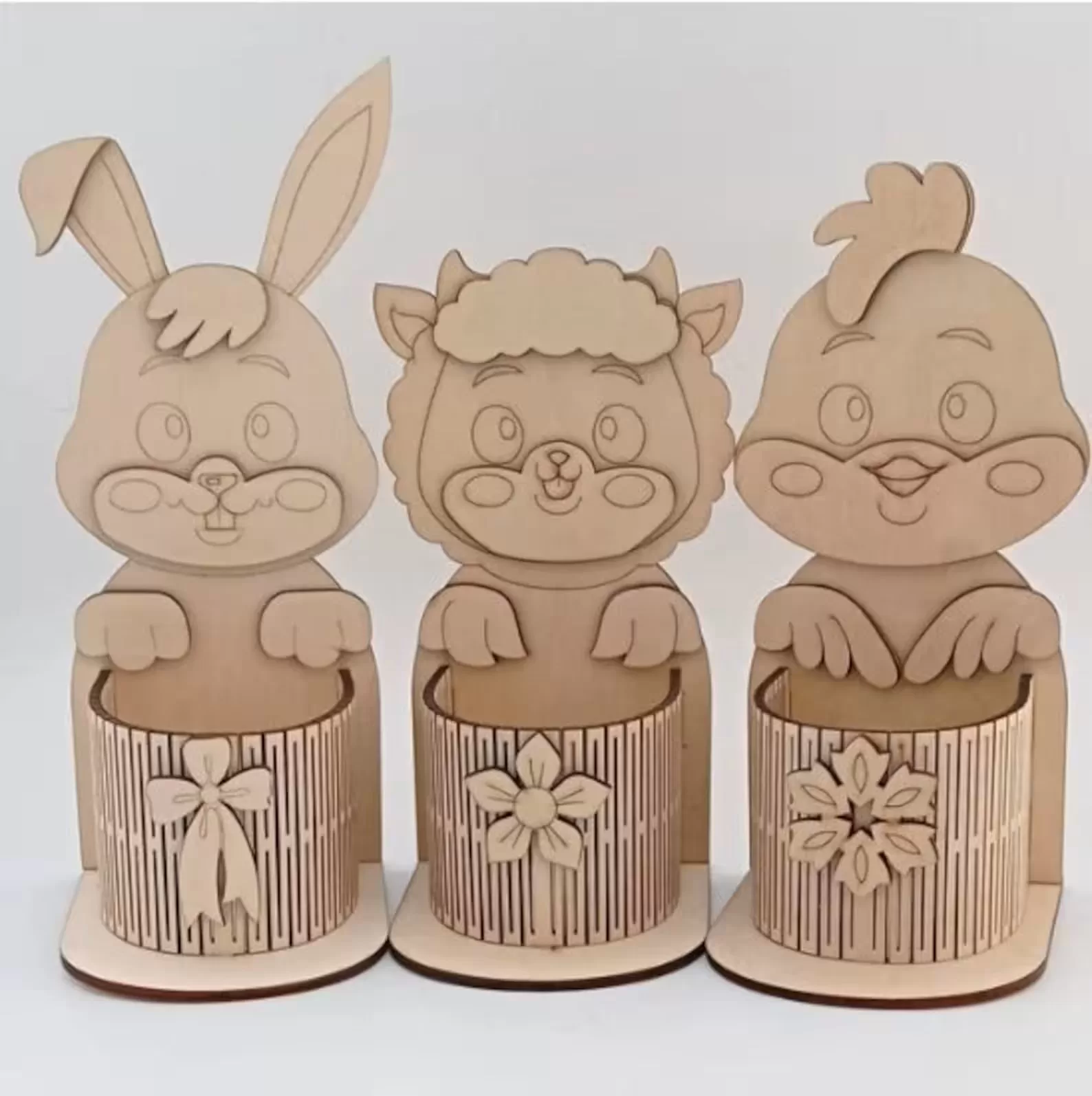 🐰🥚 Soporte para Huevo de Pascua con Forma de Conejo – Diseño Encantador ✨ - Imagen 4