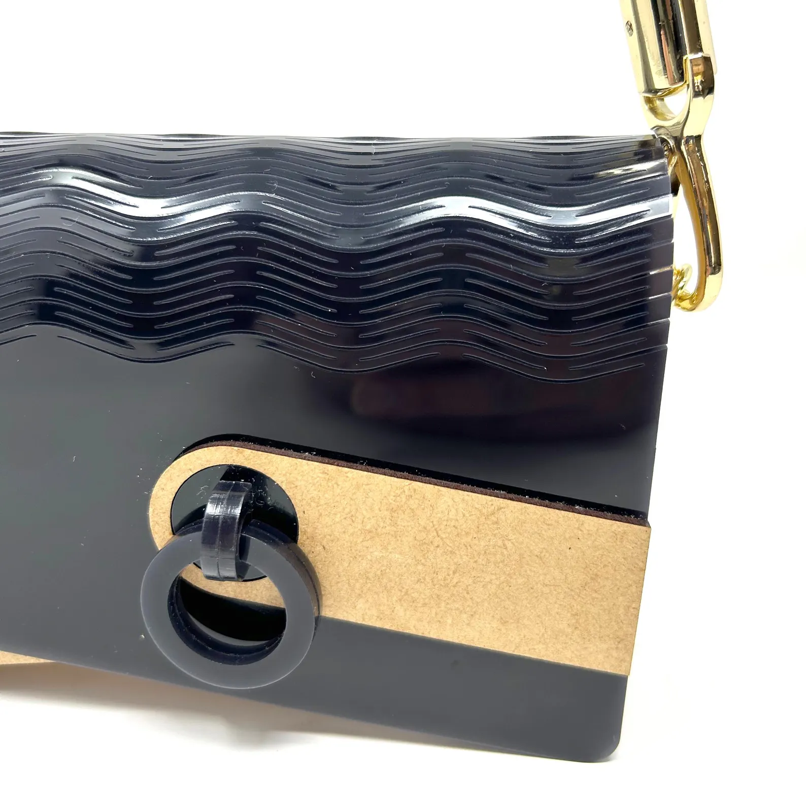 👜✨ Cartera Kyma de Madera – Archivo Digital para Corte Láser 💼🌿 - ETSY - Imagen 2