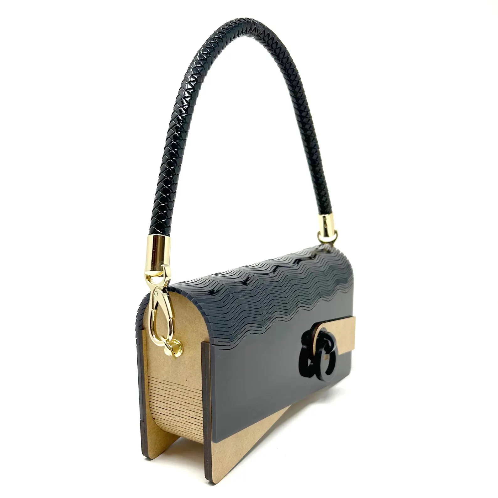 👜✨ Cartera Kyma de Madera – Archivo Digital para Corte Láser 💼🌿 - ETSY