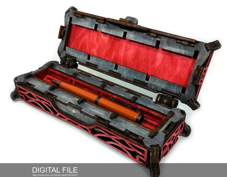 🖊️🎁 Estuche para Bolígrafo – Elegante y Funcional ✨📦 - ETSY - Imagen 2