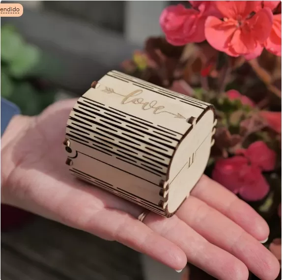 🎁✨ Mini Caja de Regalo – Archivo Digital para Corte Láser 💡📦 - ETSY