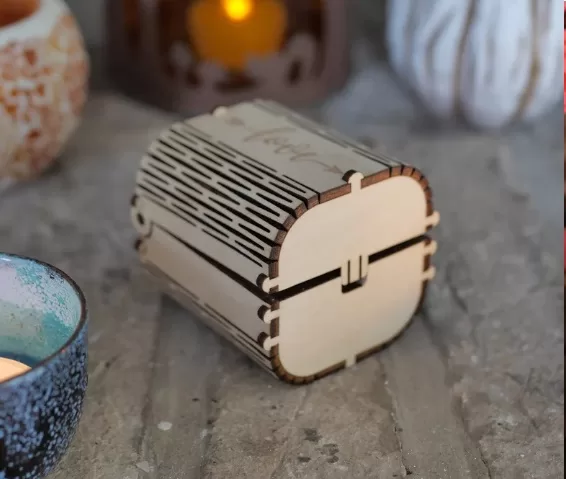 🎁✨ Mini Caja de Regalo – Archivo Digital para Corte Láser 💡📦 - ETSY - Imagen 2