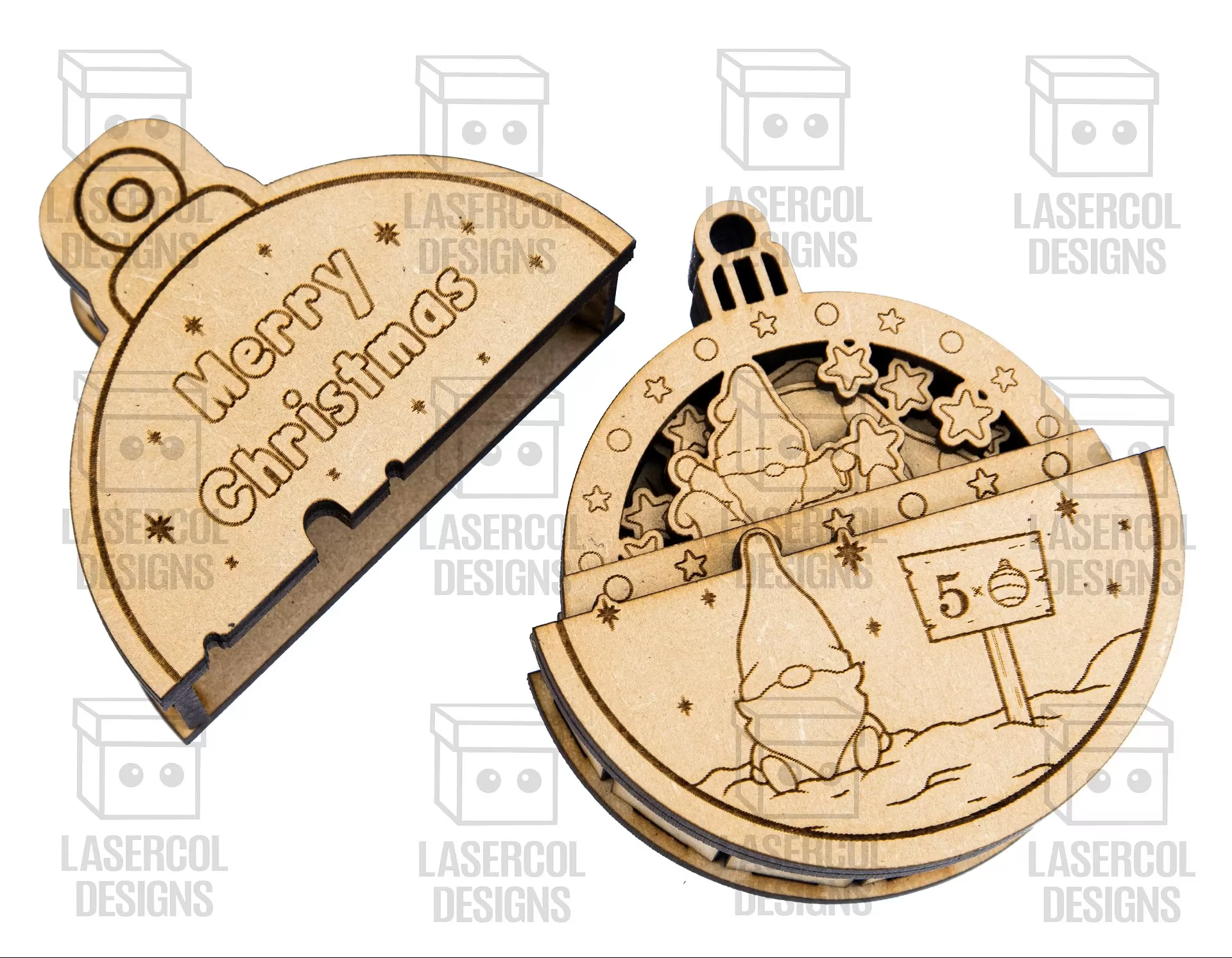 🎁✨ Christmas Ornament Box – 5 Diseños - ETSY ETSY - Imagen 6