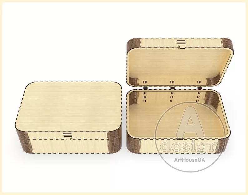 🧵✨ Caja Costurero – Archivo Láser Organizador - Imagen 2