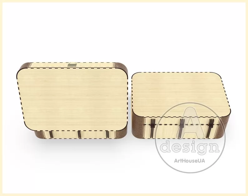 🧵✨ Caja Costurero – Archivo Láser Organizador - Imagen 3