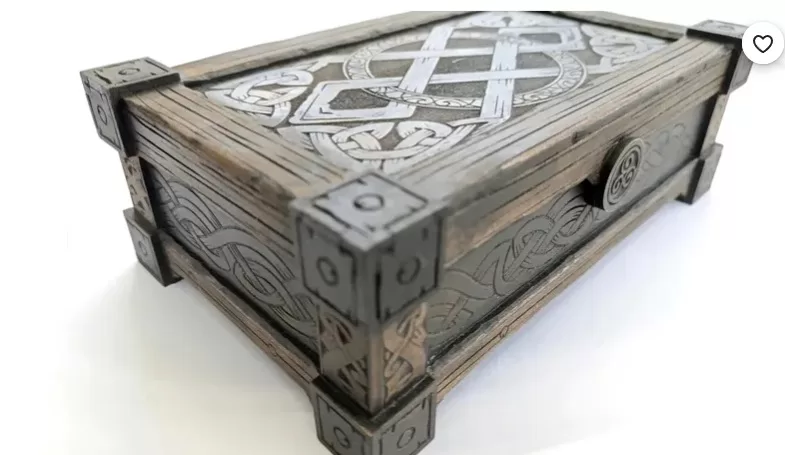 Cómoda de 1 Cajón – Archivo Láser Decorativo - Imagen 2