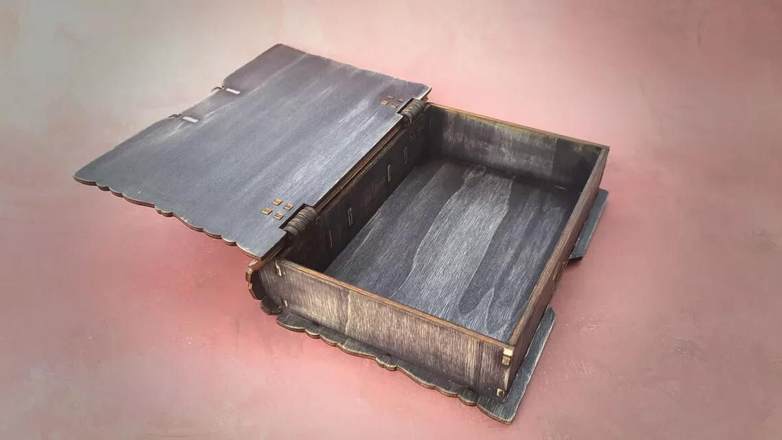 📖☘️ Caja Libro Celta – Archivo Láser Decorativo - ETSY - Imagen 5